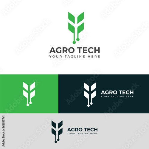 Creative Agro tech logo design