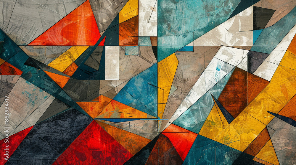Modern Abstract wallpapers and backgrounds. Cubism abstract wallpaper Modern Abstract wallpapers and backgrounds. Cubism abstract wallpaper
