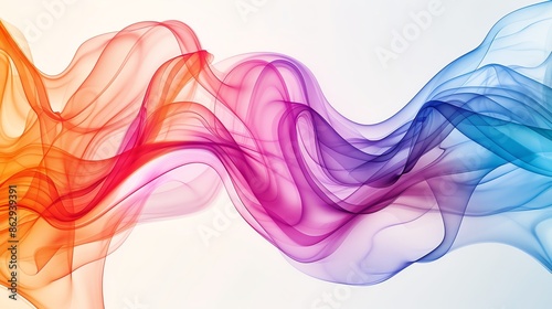 Abstract doctor elements with flowing lines and vibrant colors, great for modern graphic design projects and background textures