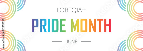 LGBT pride month, support people to gain equal rights, lgbtq campaign banner, human unity of different races, Stop racism and discrimination, lesbian, gay, bisexual, transgender, community awareness
