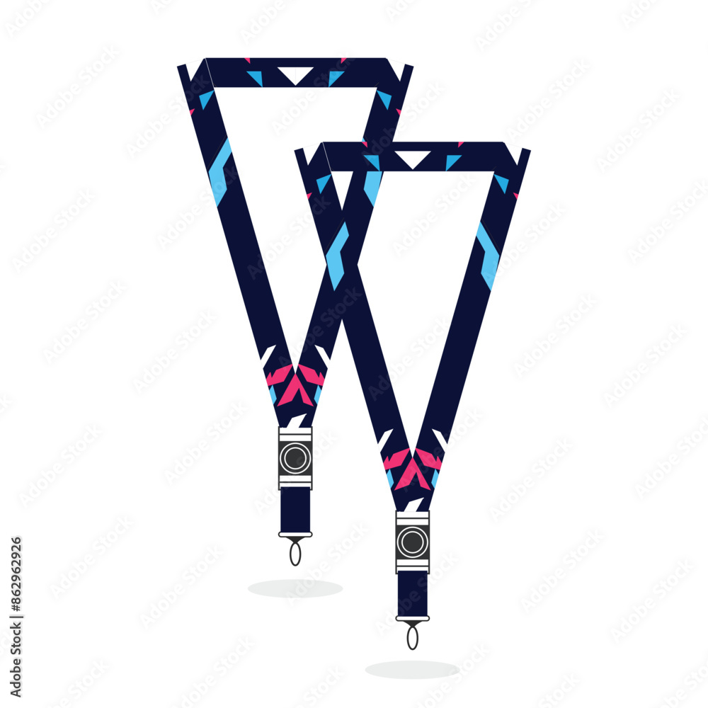 Modern ID card lanyard Modern ID card lanyard