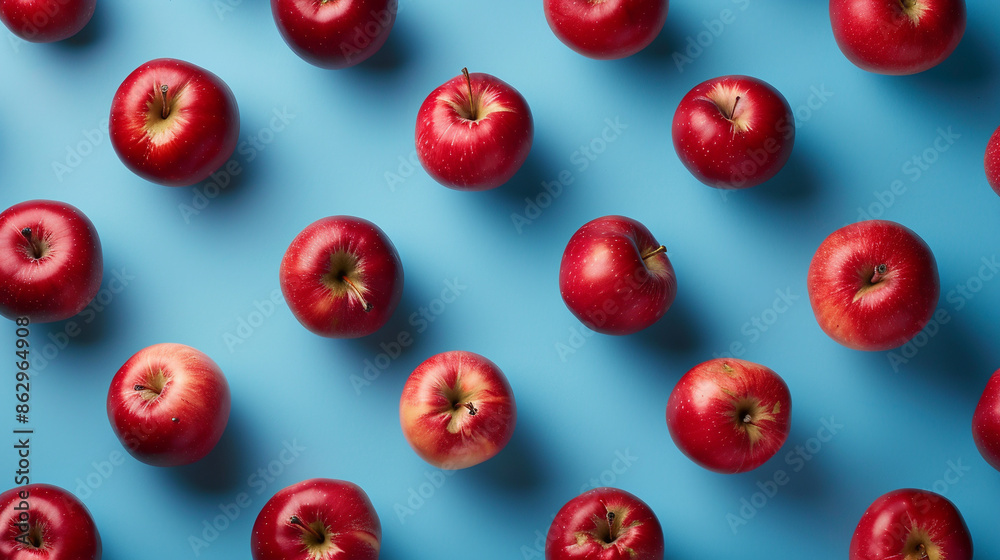 Red apple background. Red apple background.