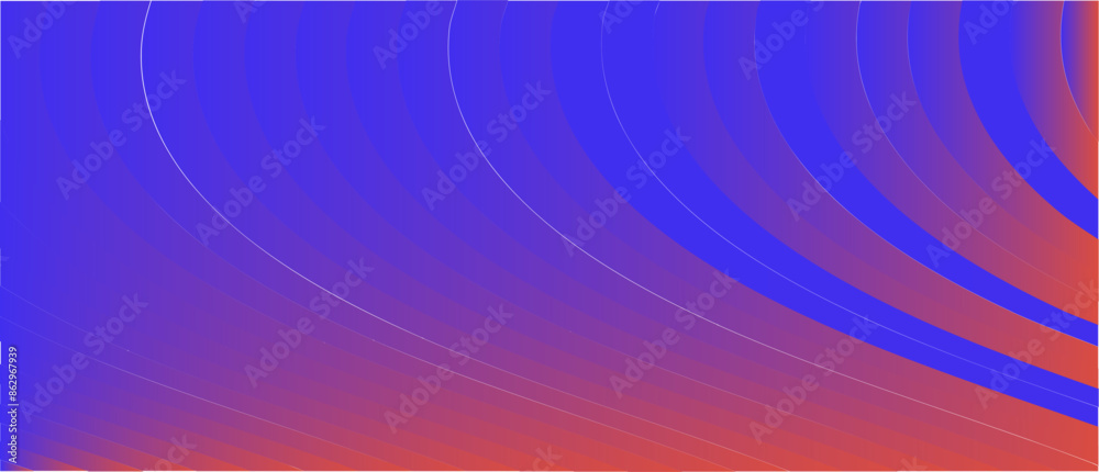 abstract modern art background with curve