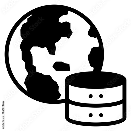 global database storage icon