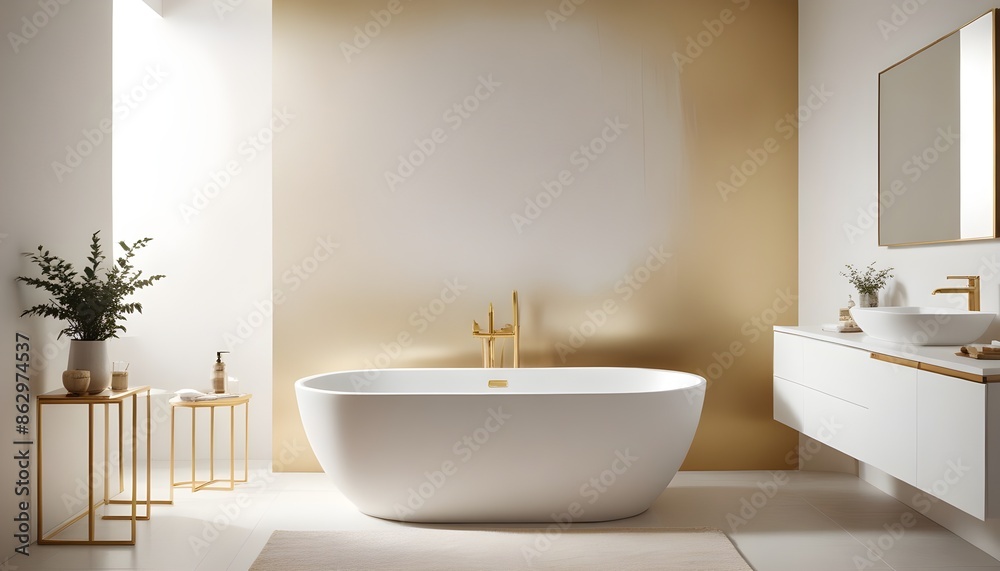 Photo interior modern design room 3d illustration Photo interior modern design room 3d illustration