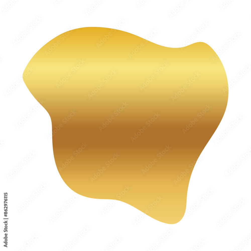Liquid Fluid Golden Gradient random organic shapes Liquid Fluid Golden Gradient random organic shapes