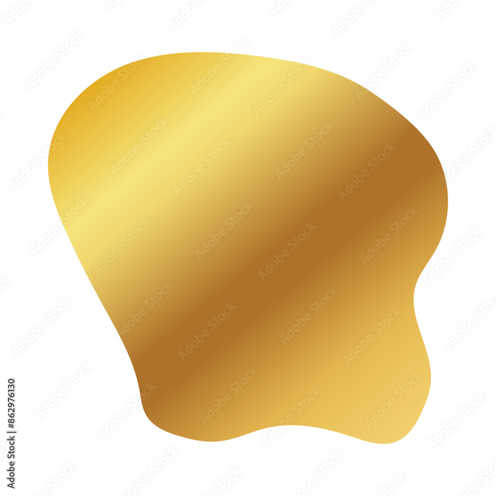 Liquid Fluid Golden Gradient random organic shapes Liquid Fluid Golden Gradient random organic shapes