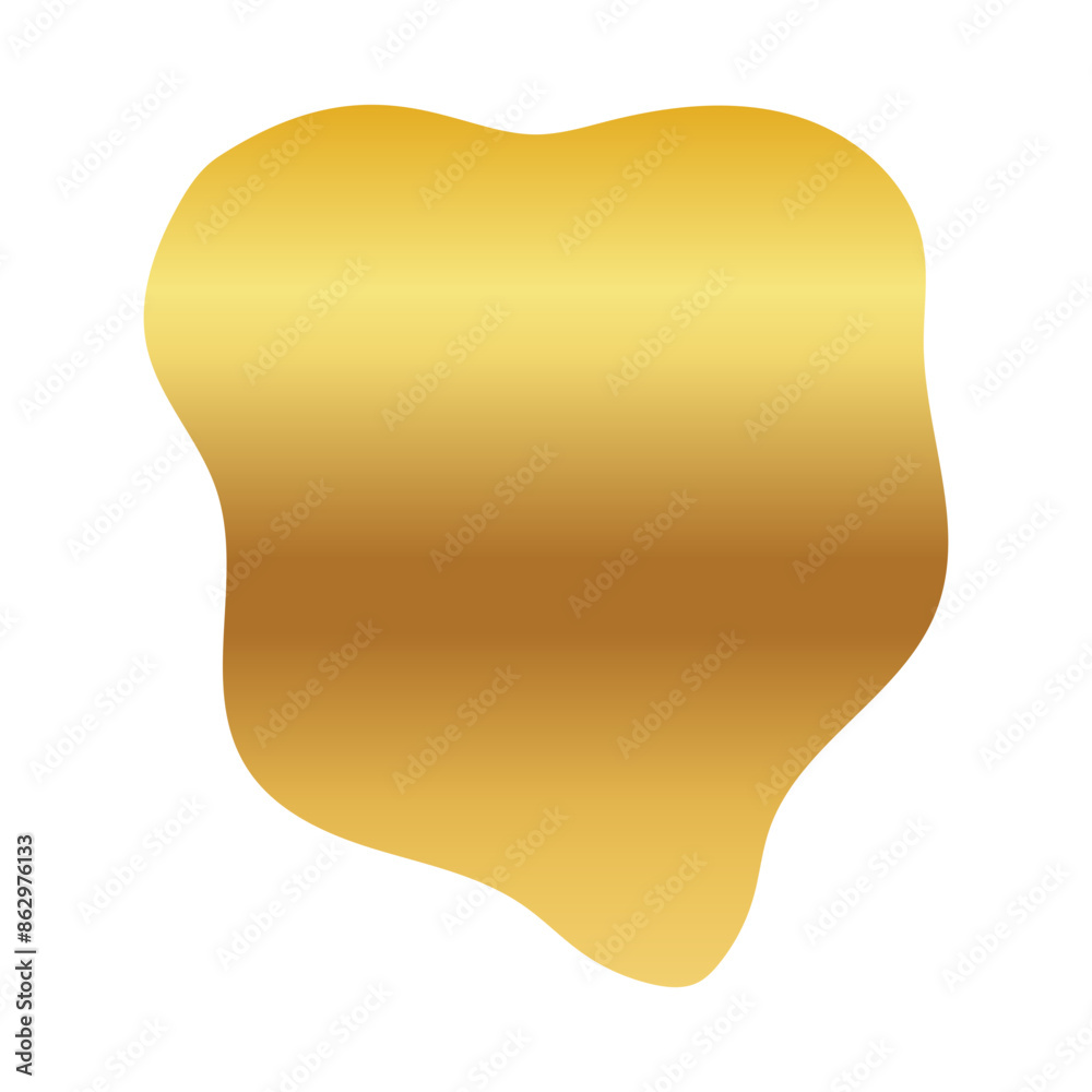 Liquid Fluid Golden Gradient random organic shapes Liquid Fluid Golden Gradient random organic shapes