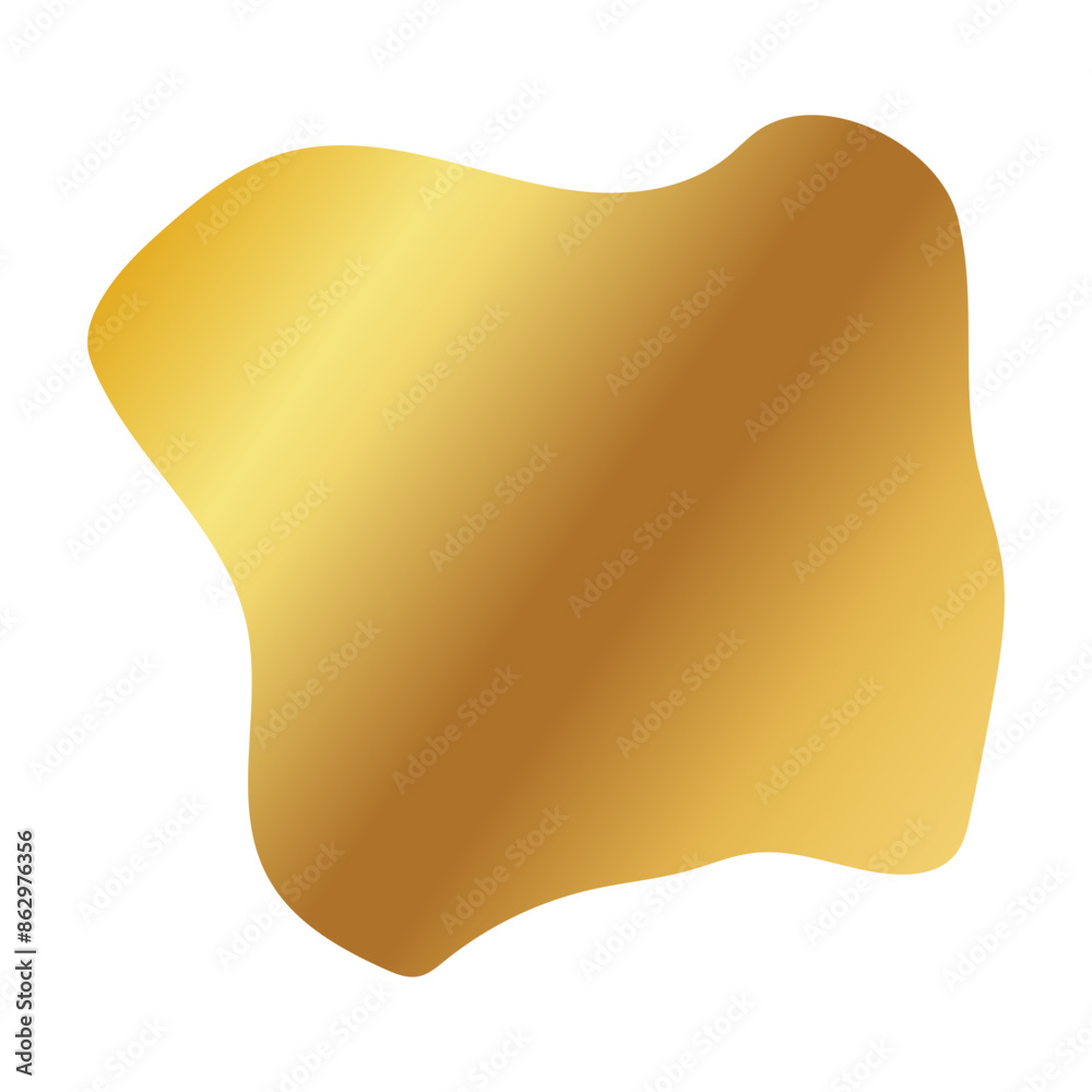 Liquid Fluid Golden Gradient random organic shapes Liquid Fluid Golden Gradient random organic shapes