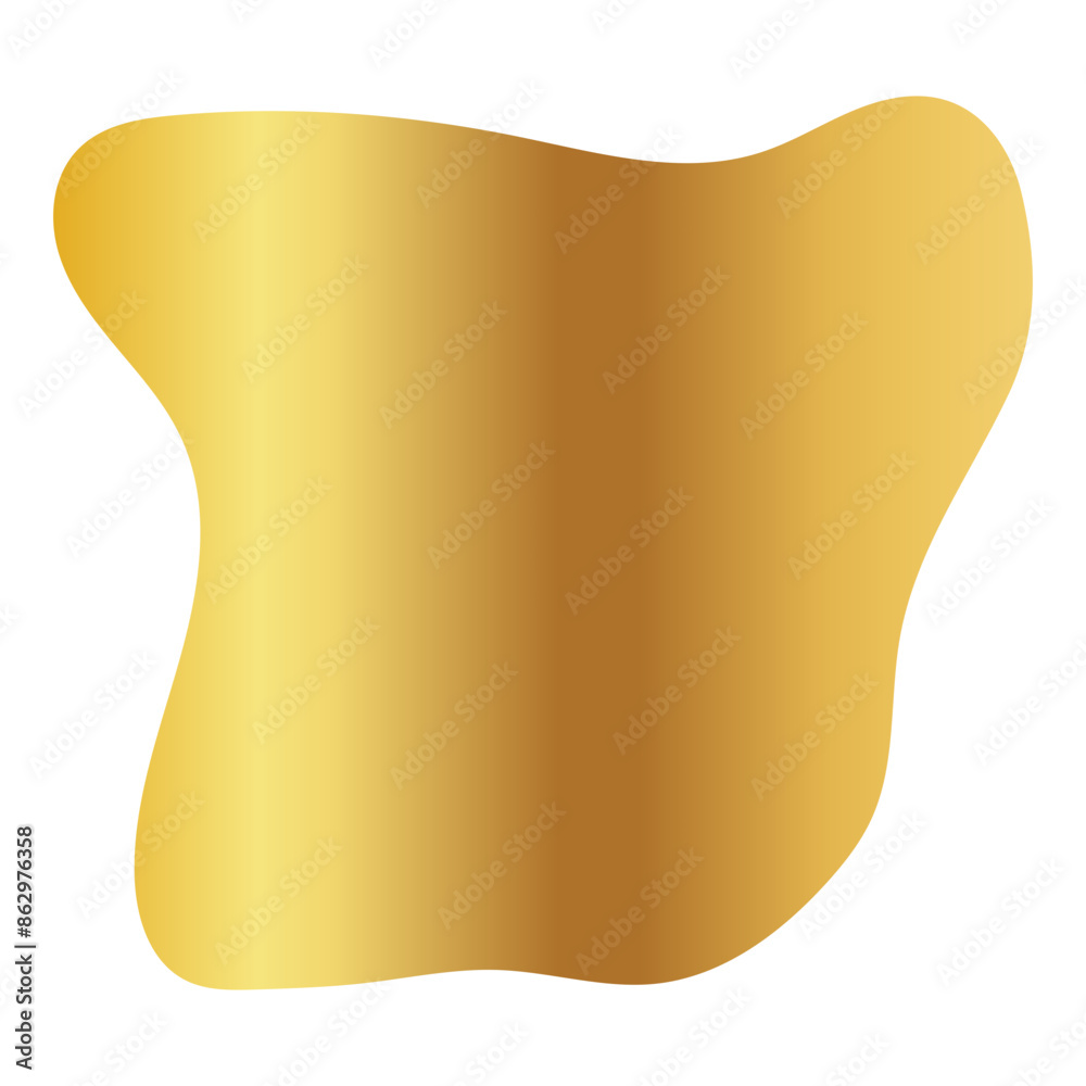 Liquid Fluid Golden Gradient random organic shapes Liquid Fluid Golden Gradient random organic shapes