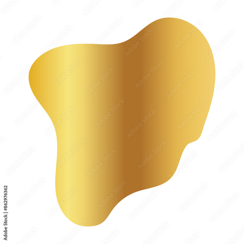 Liquid Fluid Golden Gradient random organic shapes Liquid Fluid Golden Gradient random organic shapes