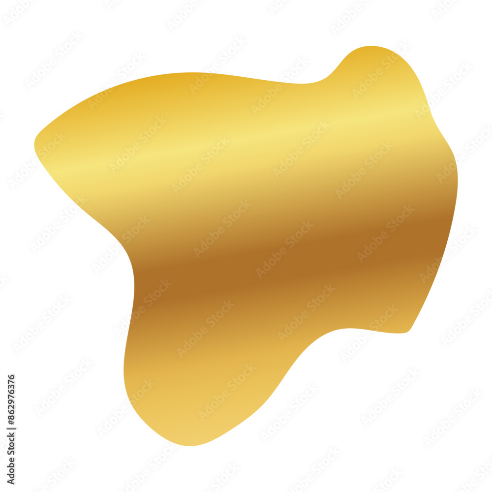 Liquid Fluid Golden Gradient random organic shapes Liquid Fluid Golden Gradient random organic shapes