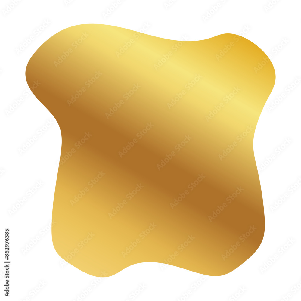 Liquid Fluid Golden Gradient random organic shapes Liquid Fluid Golden Gradient random organic shapes