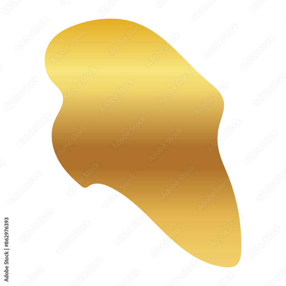 Liquid Fluid Golden Gradient random organic shapes Liquid Fluid Golden Gradient random organic shapes