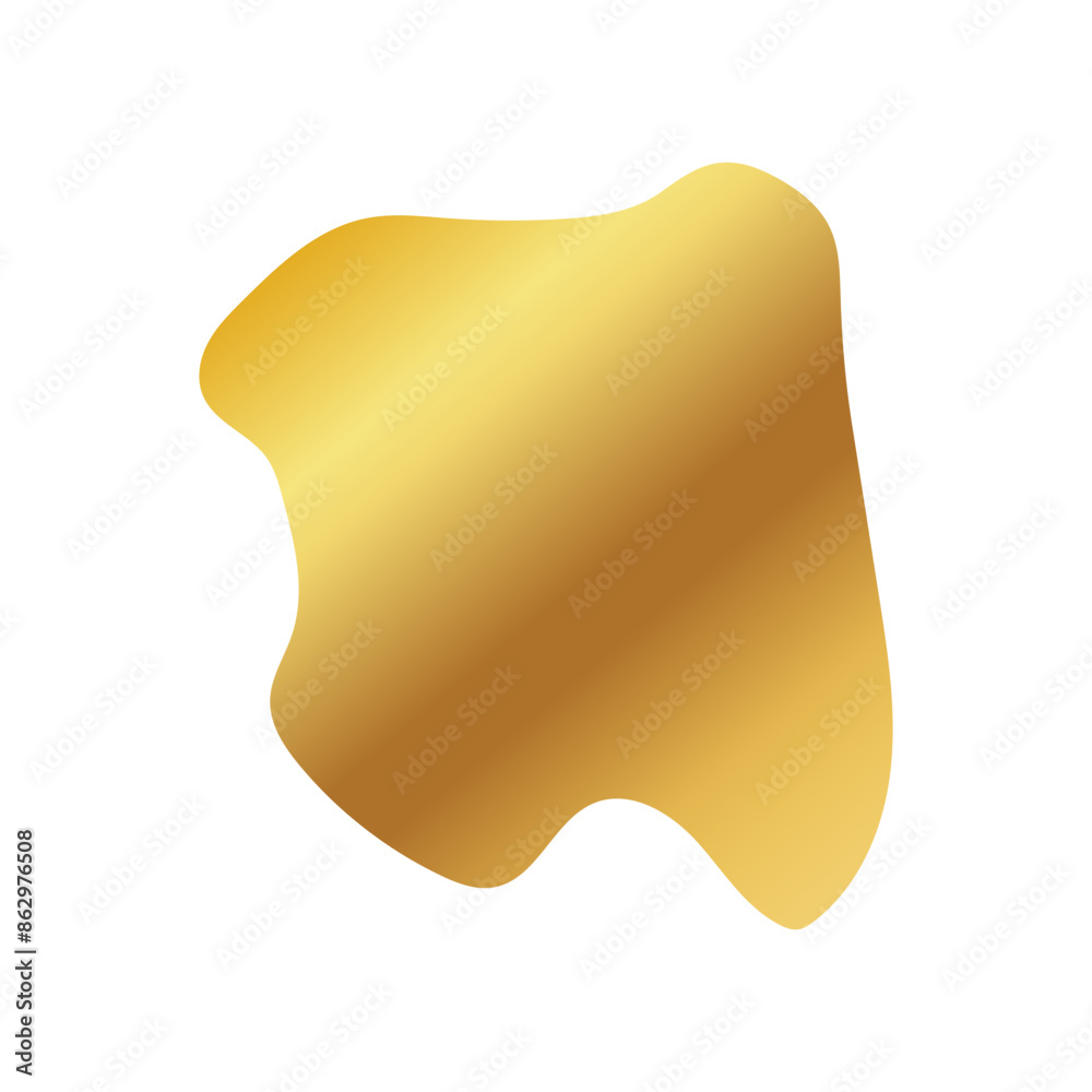 Liquid Fluid Golden Gradient random organic shapes Liquid Fluid Golden Gradient random organic shapes