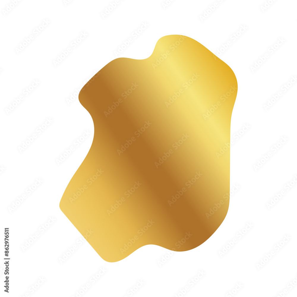 Liquid Fluid Golden Gradient random organic shapes Liquid Fluid Golden Gradient random organic shapes