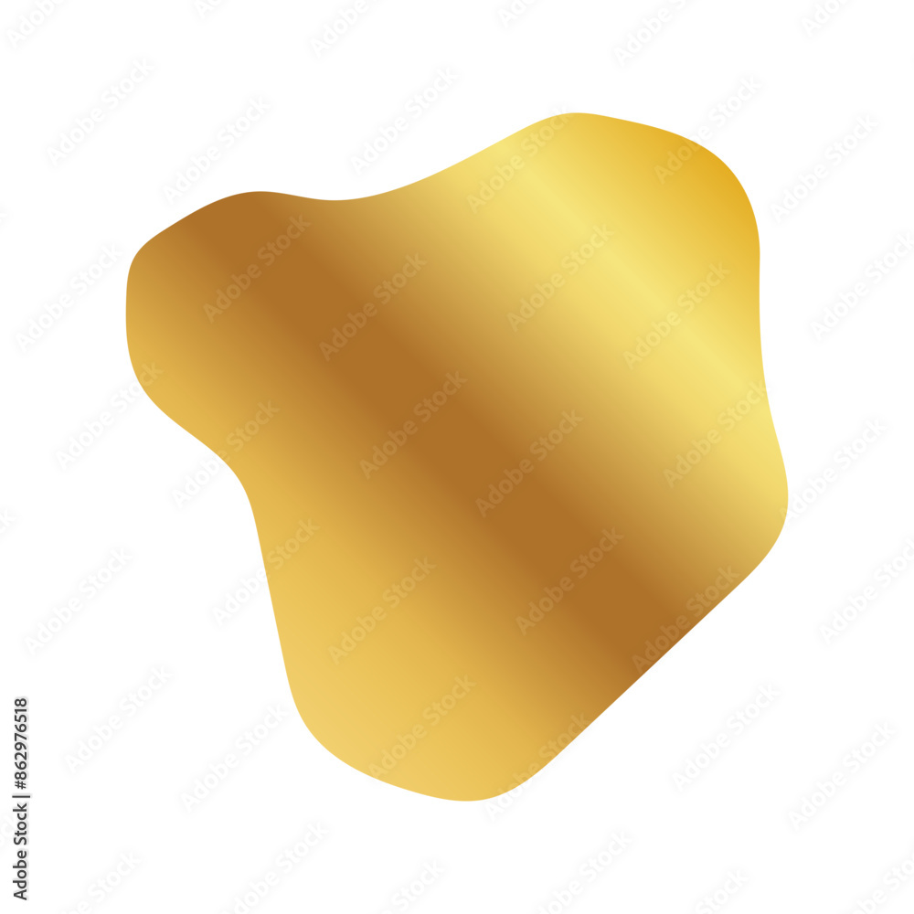 Liquid Fluid Golden Gradient random organic shapes Liquid Fluid Golden Gradient random organic shapes