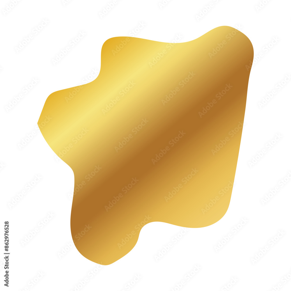 Liquid Fluid Golden Gradient random organic shapes Liquid Fluid Golden Gradient random organic shapes