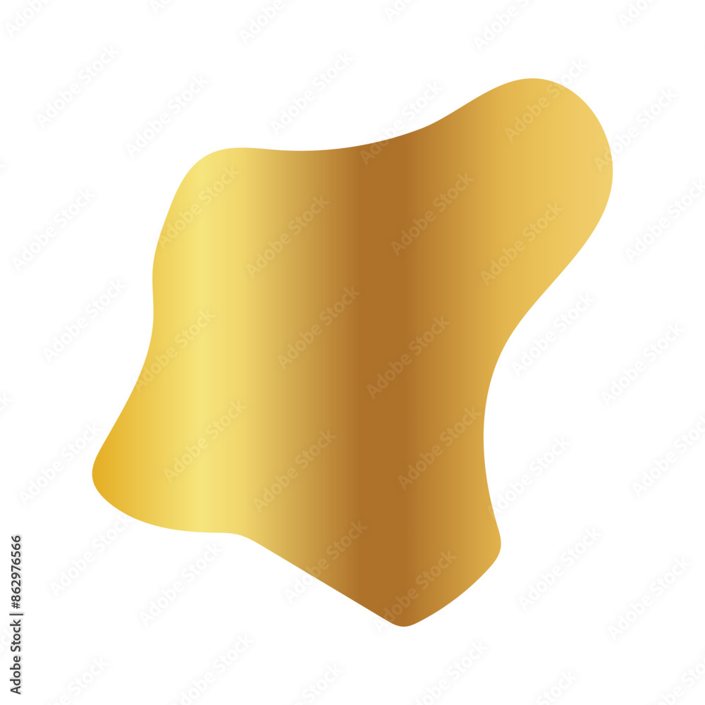 Liquid Fluid Golden Gradient random organic shapes Liquid Fluid Golden Gradient random organic shapes