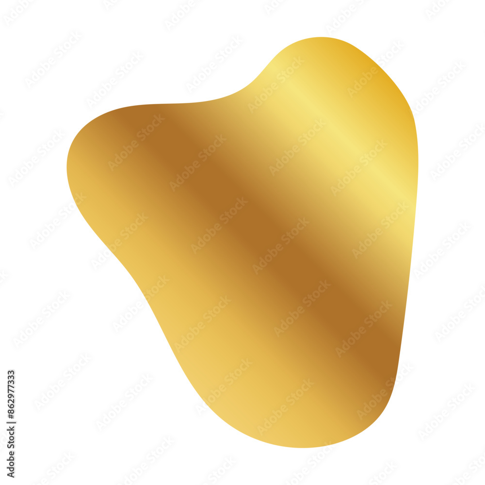 Liquid Fluid Golden Gradient random organic shapes Liquid Fluid Golden Gradient random organic shapes