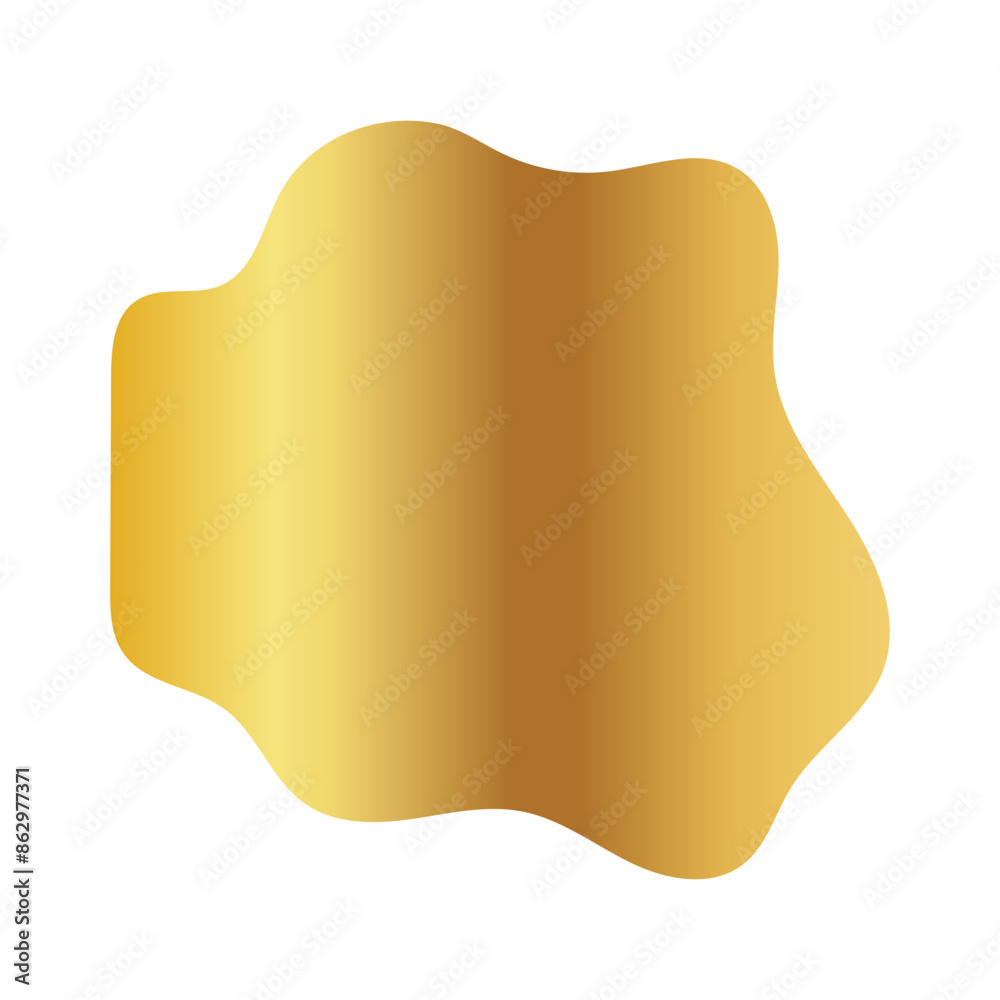 Liquid Fluid Golden Gradient random organic shapes Liquid Fluid Golden Gradient random organic shapes