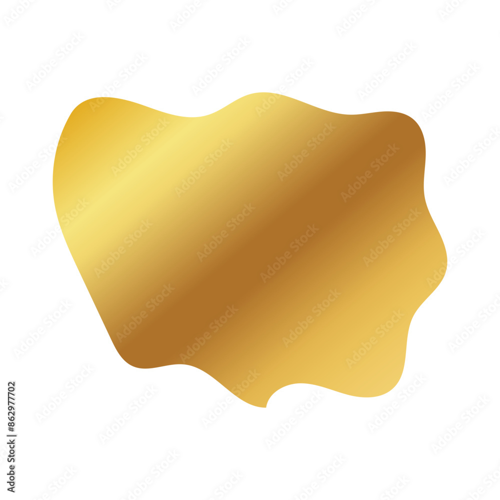 Liquid Fluid Golden Gradient random organic shapes Liquid Fluid Golden Gradient random organic shapes