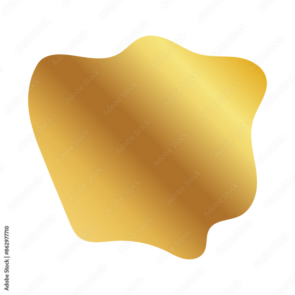 Liquid Fluid Golden Gradient random organic shapes Liquid Fluid Golden Gradient random organic shapes