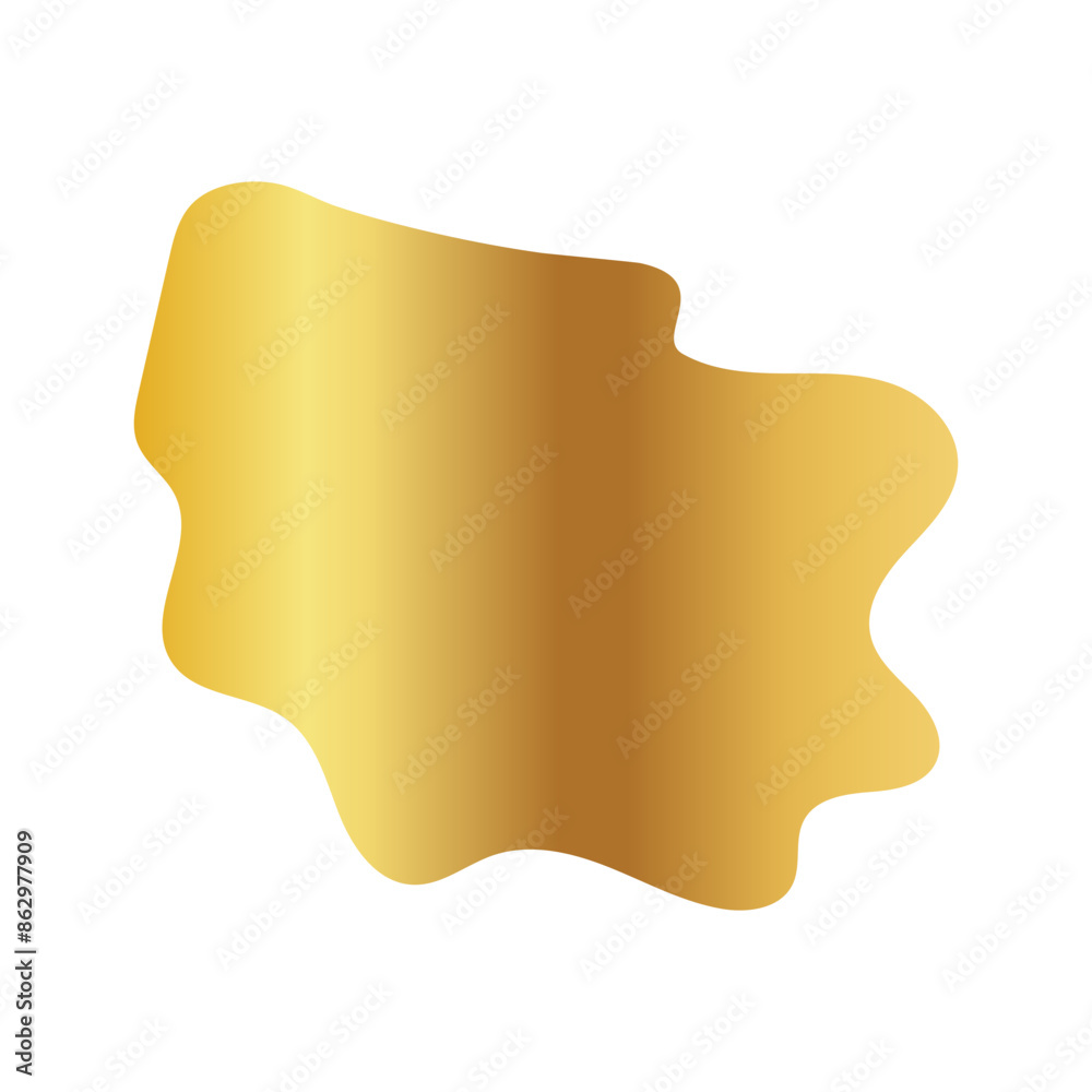 Liquid Fluid Golden Gradient random organic shapes Liquid Fluid Golden Gradient random organic shapes