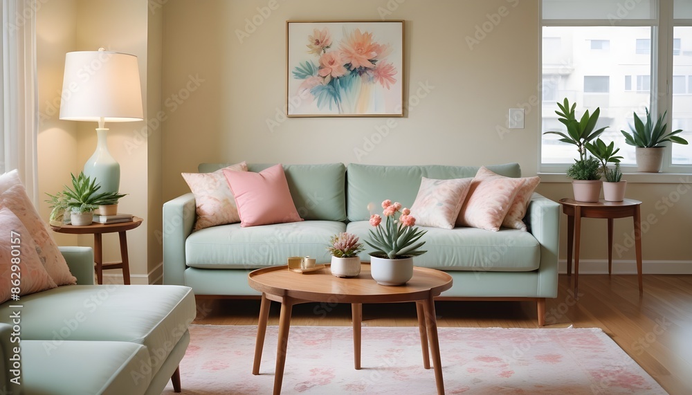 Photo interior modern design room 3d illustration Photo interior modern design room 3d illustration