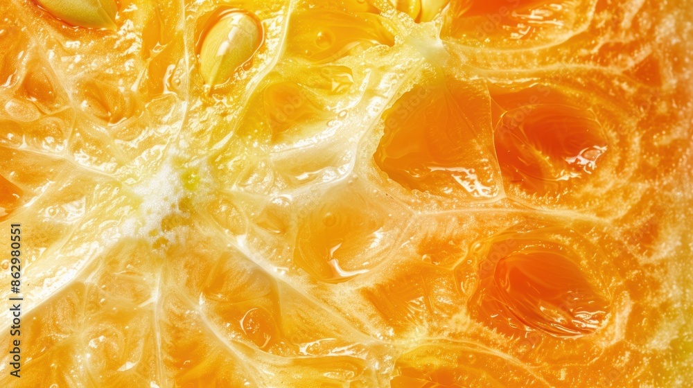 Close Up of a Cut Orange Close Up of a Cut Orange