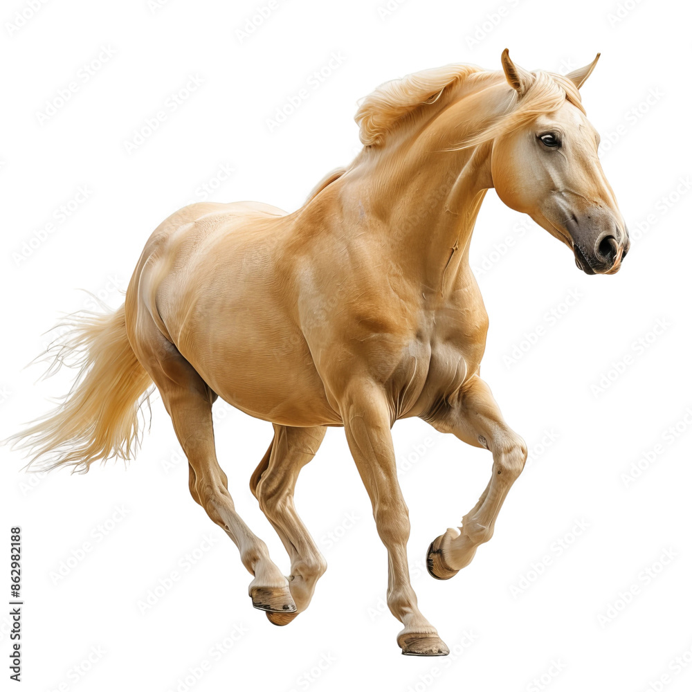 Obraz premium horse isolated on white background