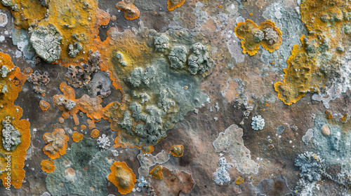 Mold on bread close-up macro. Mold on food. Fluffy mold spores as a background or texture. Mold fungus. Abstract background with copy space.