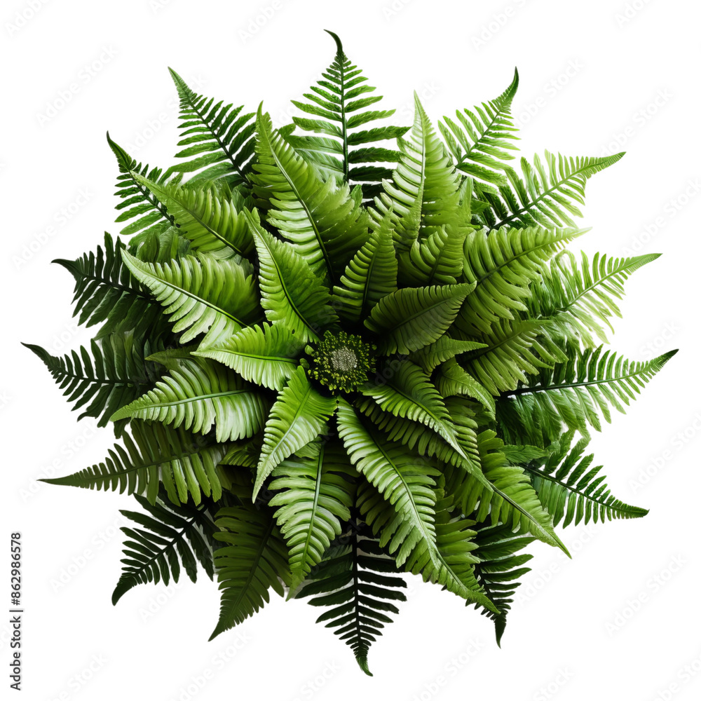fern leaf isolated on white fern leaf isolated on white