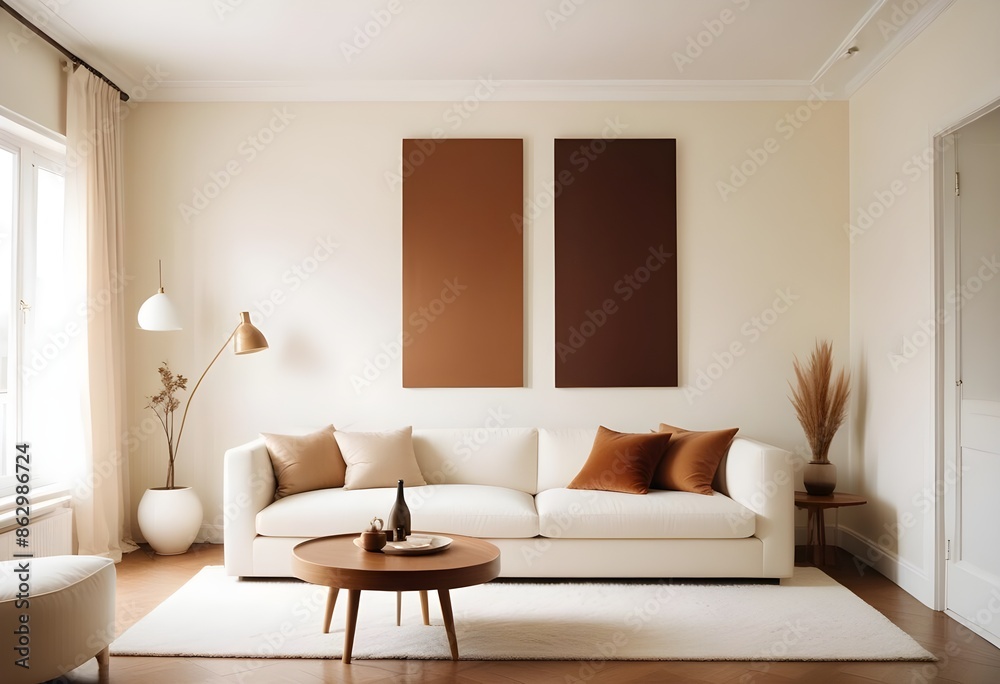 Photo interior modern design room 3d illustration Photo interior modern design room 3d illustration