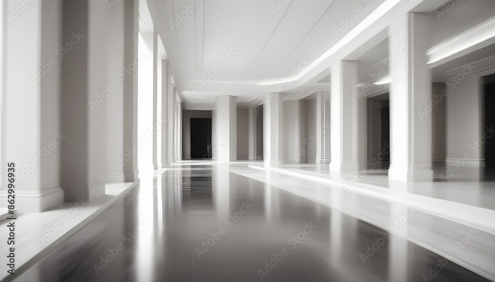 Photo interior modern design room 3d illustration Photo interior modern design room 3d illustration