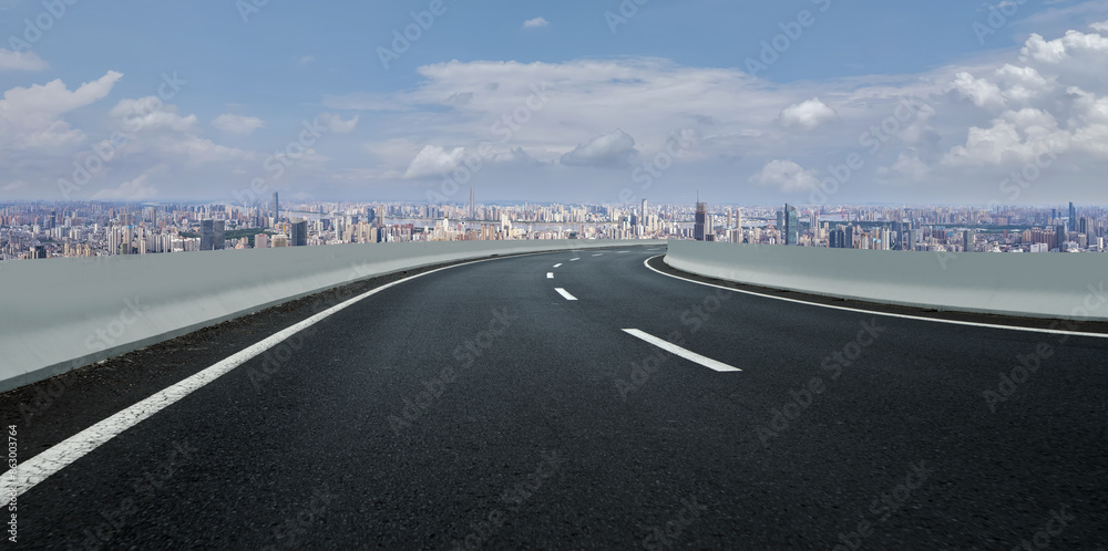 Fototapeta premium , city, architecture, asphalt, road, path, highway, skyline,