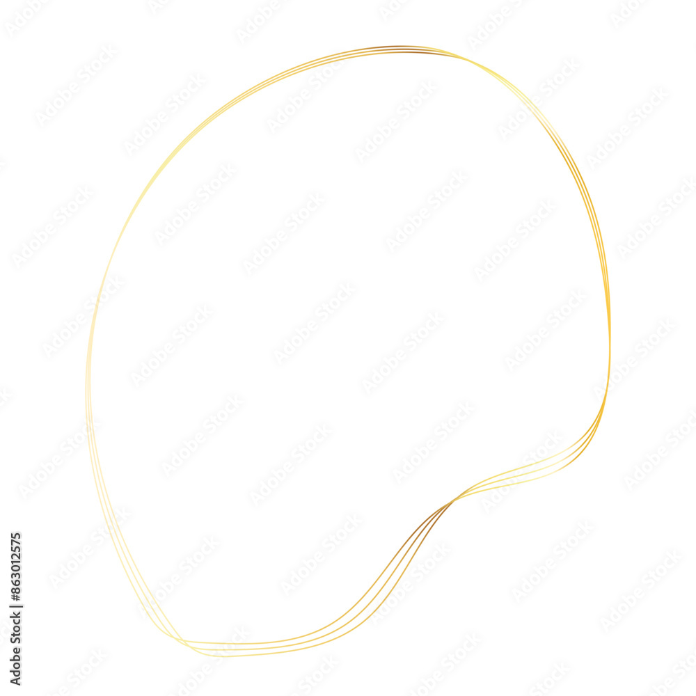 Gold liquid geometric shapes. Graphic elements Gold liquid geometric shapes. Graphic elements