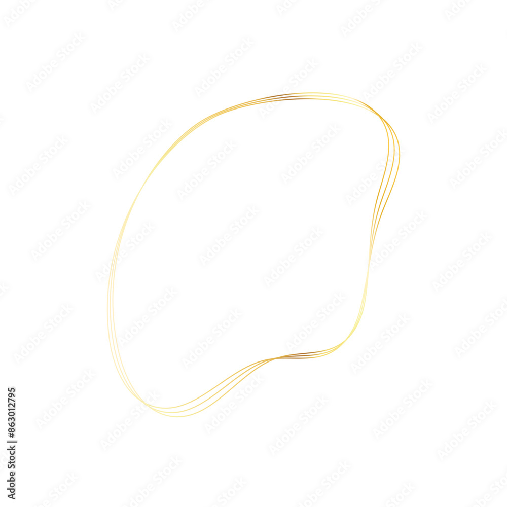 Gold liquid geometric shapes. Graphic elements Gold liquid geometric shapes. Graphic elements