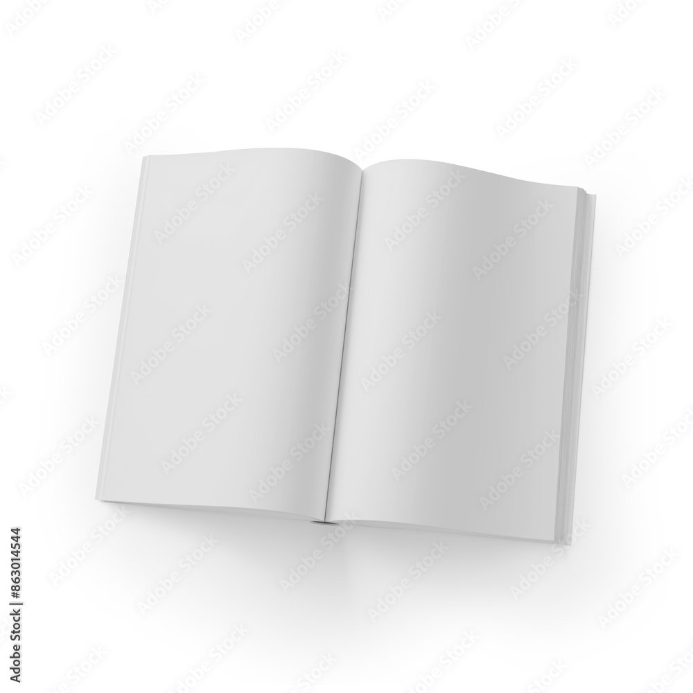 An image of a White Book isolated on a white background An image of a White Book isolated on a white background