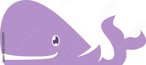 Whale Animal Logo Icon