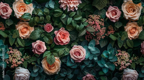 floral wallpaper background