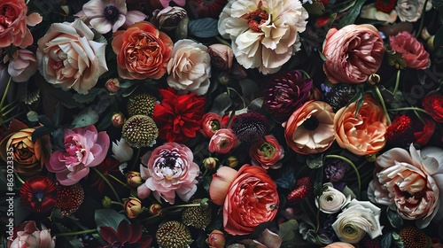 floral wallpaper background