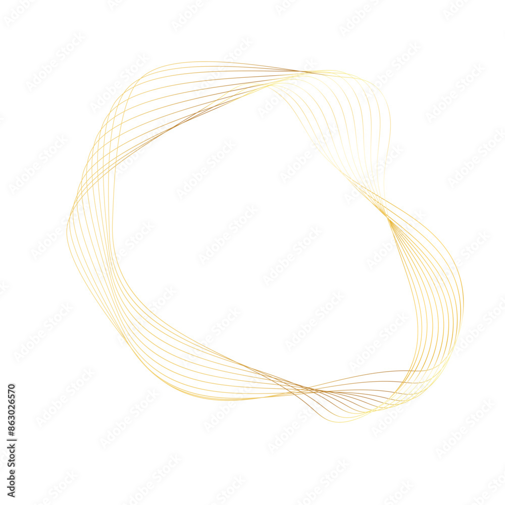 Abstract Gold liquid geometric element, shapes Abstract Gold liquid geometric element, shapes