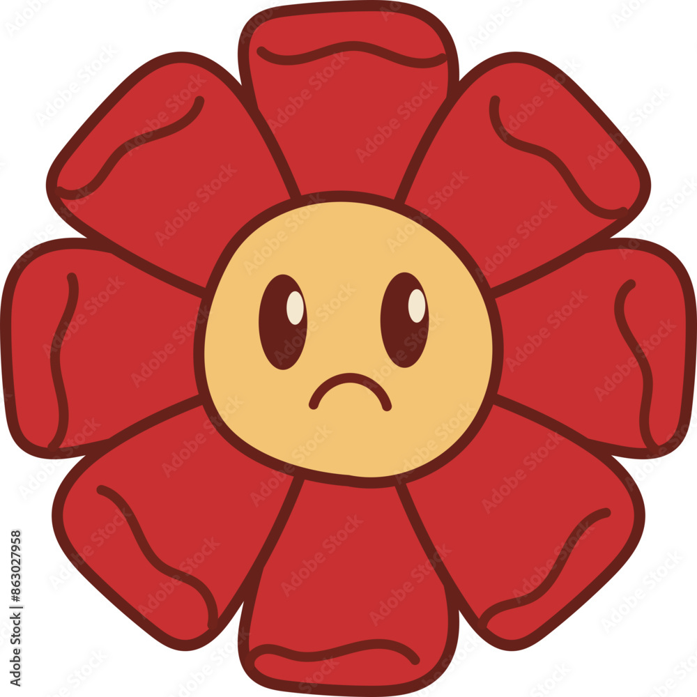 Hand Drawn Retro Flower Emoji
Hand Drawn Retro Flower Emoji