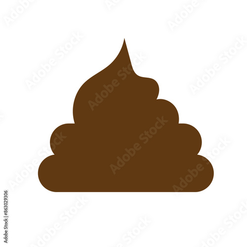 Poop vector icon
