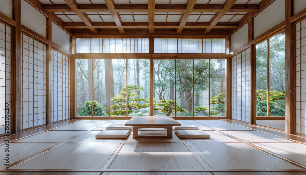 Japanese Tea Room with Garden View Japanese Tea Room with Garden View