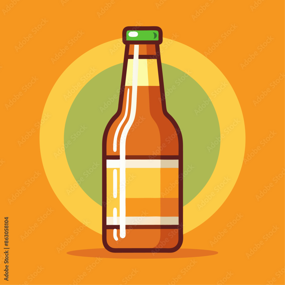 beer bottle clipart cartoon Illustration drawing beer bottle clipart cartoon Illustration drawing