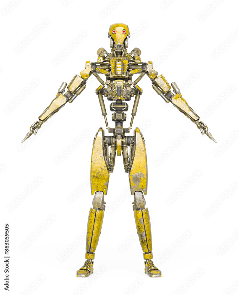 apocalypse cyborg on a pose apocalypse cyborg on a pose
