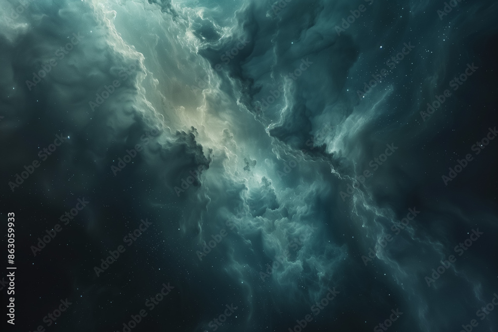 Abstract white smoke misty fog on isolated grey background. Generative AI. Abstract white smoke misty fog on isolated grey background. Generative AI.