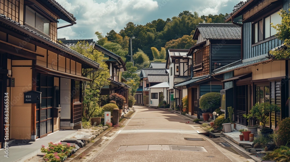 日本の住宅街